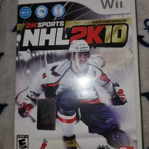 CCM NHL 2K10 Wii Game - Red and White Alex Ovechkin